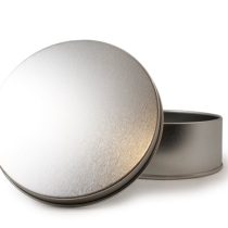 Round Metal Tin for branded usb